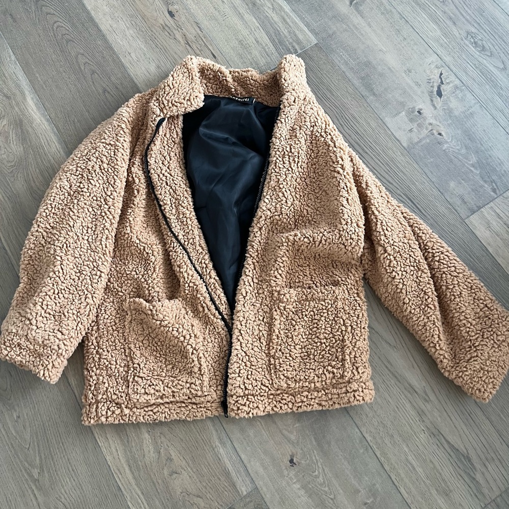Size small women teddy jacket